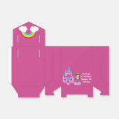 プリンセス誕生日キュートカスタムパーティー フェイバーボックス (折り畳みなし)