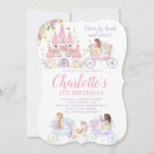 プリンセス誕生日パレード 招待状 (正面)