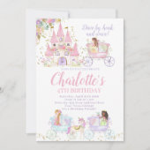 プリンセス誕生日パレード 招待状 (正面)
