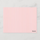 プリンセス誕生日パーティー独自のバナーカードを作成 ポストカード (裏面)