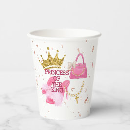 プリンセス誕生日パーティー紙カップ 紙コップ