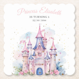 プリンセス誕生日パーティー, プリンセスキャッスル誕生日 ペーパーコースター