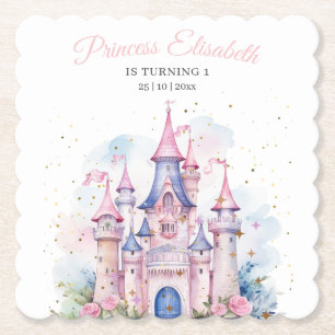 プリンセス誕生日パーティー, プリンセスキャッスル誕生日 ペーパーコースター