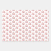 プリンセス誕生日パーティー ラッピングペーパーシート (正面3)