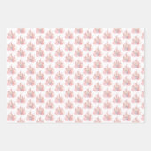 プリンセス誕生日パーティー ラッピングペーパーシート (正面3)