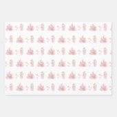 プリンセス誕生日パーティー ラッピングペーパーシート (正面)