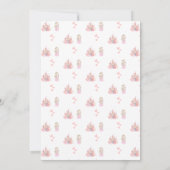 プリンセス誕生日パーティー 招待状 (裏面)