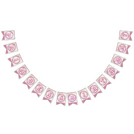 プリンセス誕生日ペナントバナーバンティングフラグ バンティングフラッグ