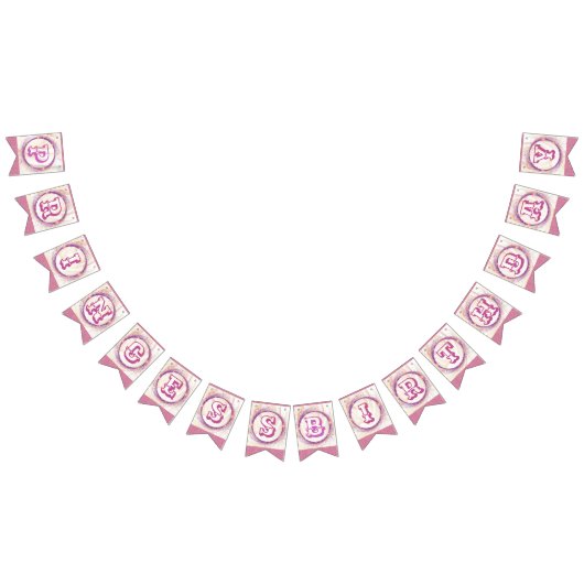 プリンセス誕生日ペナントバナーバンティングフラグ バンティングフラッグ (全)