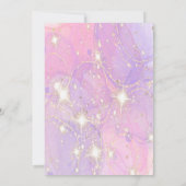 プリンセス誕生日招待状 招待状 (裏面)