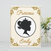 プリンセス誕生日王室の彼女の殿下の名前&年齢 カード (スタンド正面)