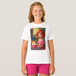 プリンセス誕生日魔法 Tシャツ