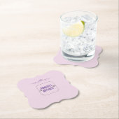 プリンセス誕生日 ペーパーコースター (インサイチュ)