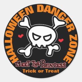 プリンセス警告の ラウンドシール