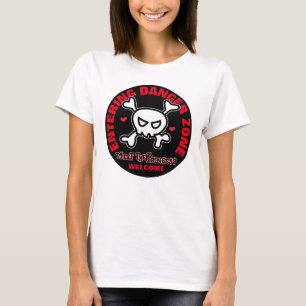 プリンセス警告危険区域 Tシャツ