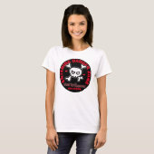 プリンセス警告危険区域 Tシャツ (正面フル)