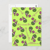 プリンセス豆 ポストカード (正面/裏面)