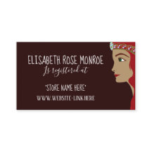 プリンセス赤ベビーシャワーギフトレジストリ