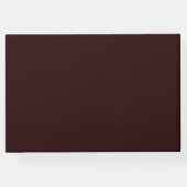 プリンセス赤ベビーシャワー ゲストブック (裏面)