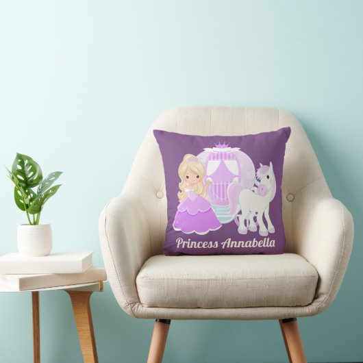 プリンセス追加の名前の女の子ホームの装飾の枕 クッション (椅子)