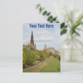 プリンセス通りガーデンズエジンバラスコットランド ポストカード (スタンド正面)