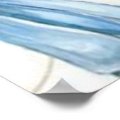 プリンセス金ゴールドクラウンパーソナライズされたリトルガーリー ポスター (角)