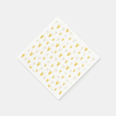 プリンセス金ゴールドクラウン スタンダードカクテルナプキン (角)