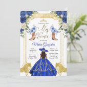 プリンセス金ゴールドネービーブーツチャラ15thアーノス2 招待状 (スタンド正面)