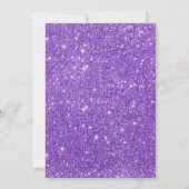 プリンセス1歳の誕生日招待状 招待状 (裏面)