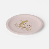 プリンセス1歳 ペーパープレート (アングル)