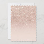 プリンセス1st誕生日パーティー童話 招待状 (裏面)