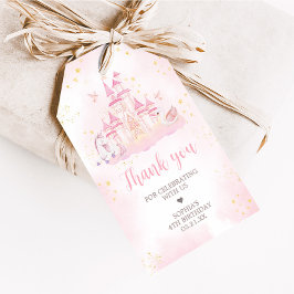 プリンセス4thバースデーパーティー好意ラベル ギフトタグ