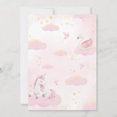 プリンセス4th誕生日パーティの招待状 招待状 (裏面)