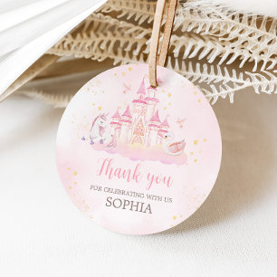 プリンセス4th誕生日パーティーラウンド フェイバータグ
