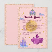 プリンセス、ありがとう。 サンキューカード (正面/裏面)