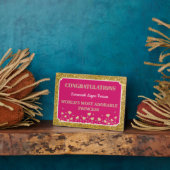 プリンセス!おもしろいパーソナライズされたガール卓上板 フォトプラーク (側面)