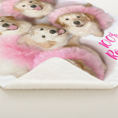 プリンセス·イン·ティアラス シェルパブランケット (3/4)