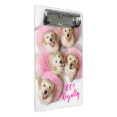 プリンセス·イン·ティアラス ミニクリップボード (アングル)