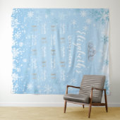 プリンセス ウィンター キンセアニエラ フォトブース 背景 タペストリー (インサイチュ(横))