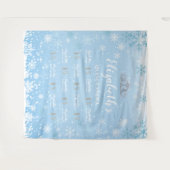 プリンセス ウィンター キンセアニエラ フォトブース 背景 タペストリー (正面(横))