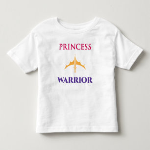 プリンセス・ウォリアー・トドラー・ガールズ・ライト・シャツ トドラーTシャツ
