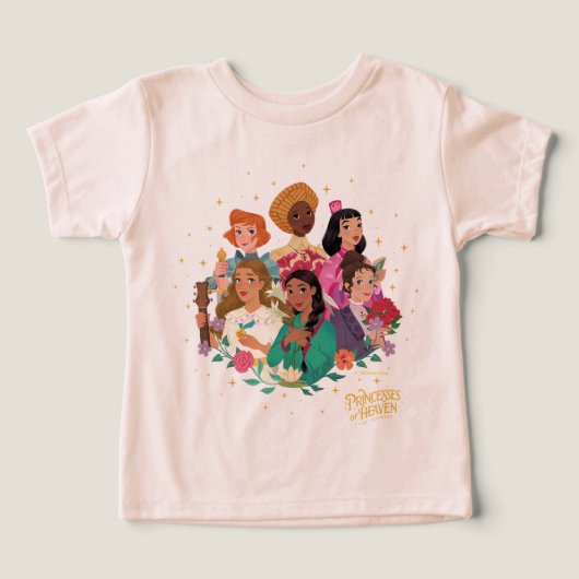 プリンセス・オブ・ヘブン™ トドラーTシャツ (デザイン正面)