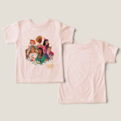 プリンセス・オブ・ヘブン™ トドラーTシャツ (デザイン正面&裏面)