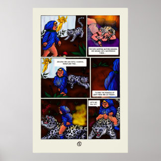 プリンセス・オブ・ライト短編漫画ページ1 ポスター