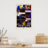 プリンセス・オブ・ライト短編漫画ページ1 ポスター (キッチン)