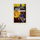 プリンセス・オブ・ライト短編漫画ページ2 ポスター (キッチン)