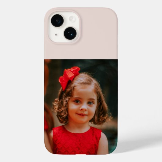 プリンセス オーダーメイド おしゃれ カスタム 写真 Case-Mate iPhoneケース (裏面)