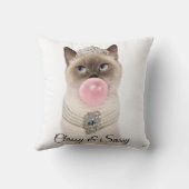 プリンセス·キャッ吹ト·バブル·ガム クッション (裏面)