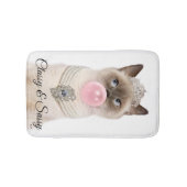 プリンセス·キャッ吹ト·バブル·ガム バスマット (正面)