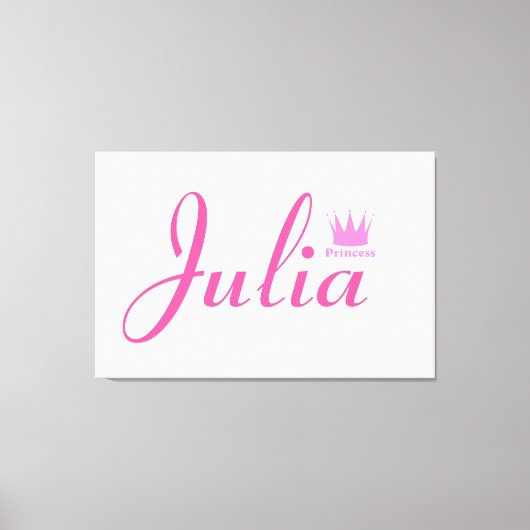 プリンセス キャンバスプリント (正面)